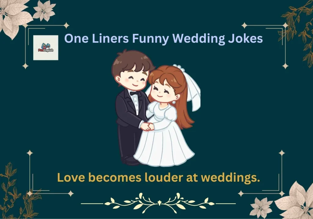 One Liners Funny Wedding Jokes